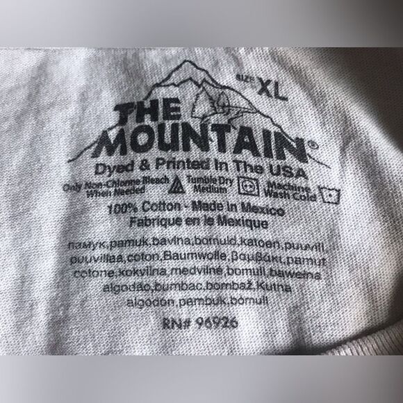 NWOT … THE MOUNTAIN “Size: XL” Tye Dyed Shirt - Picture 4 of 4